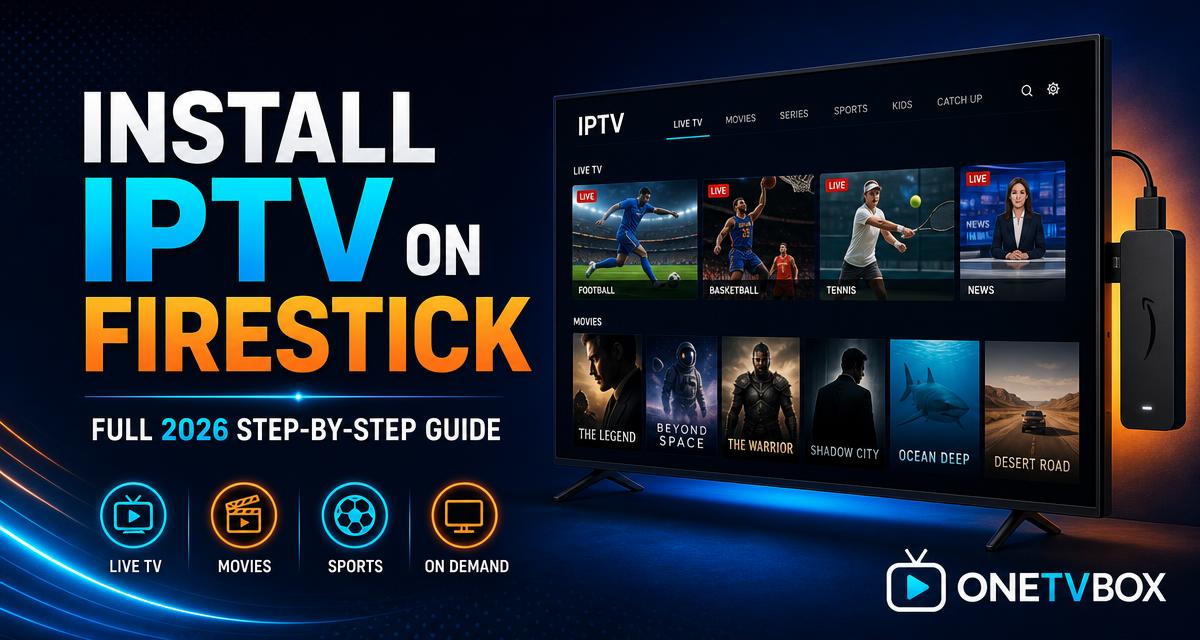 How to Install IPTV on Amazon Firestick (2026 Step-by-Step Guide)