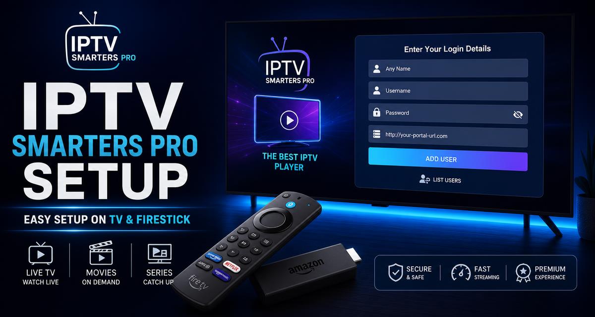 IPTV Smarters Pro Setup Guide (2026)
