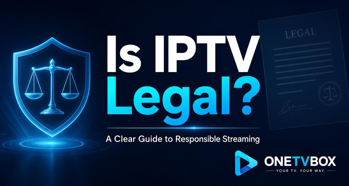 Is IPTV Legal? Everything You Need to Know